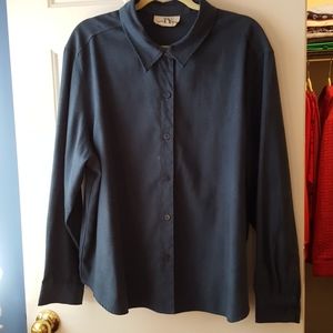 Ty medium blue button down shirt